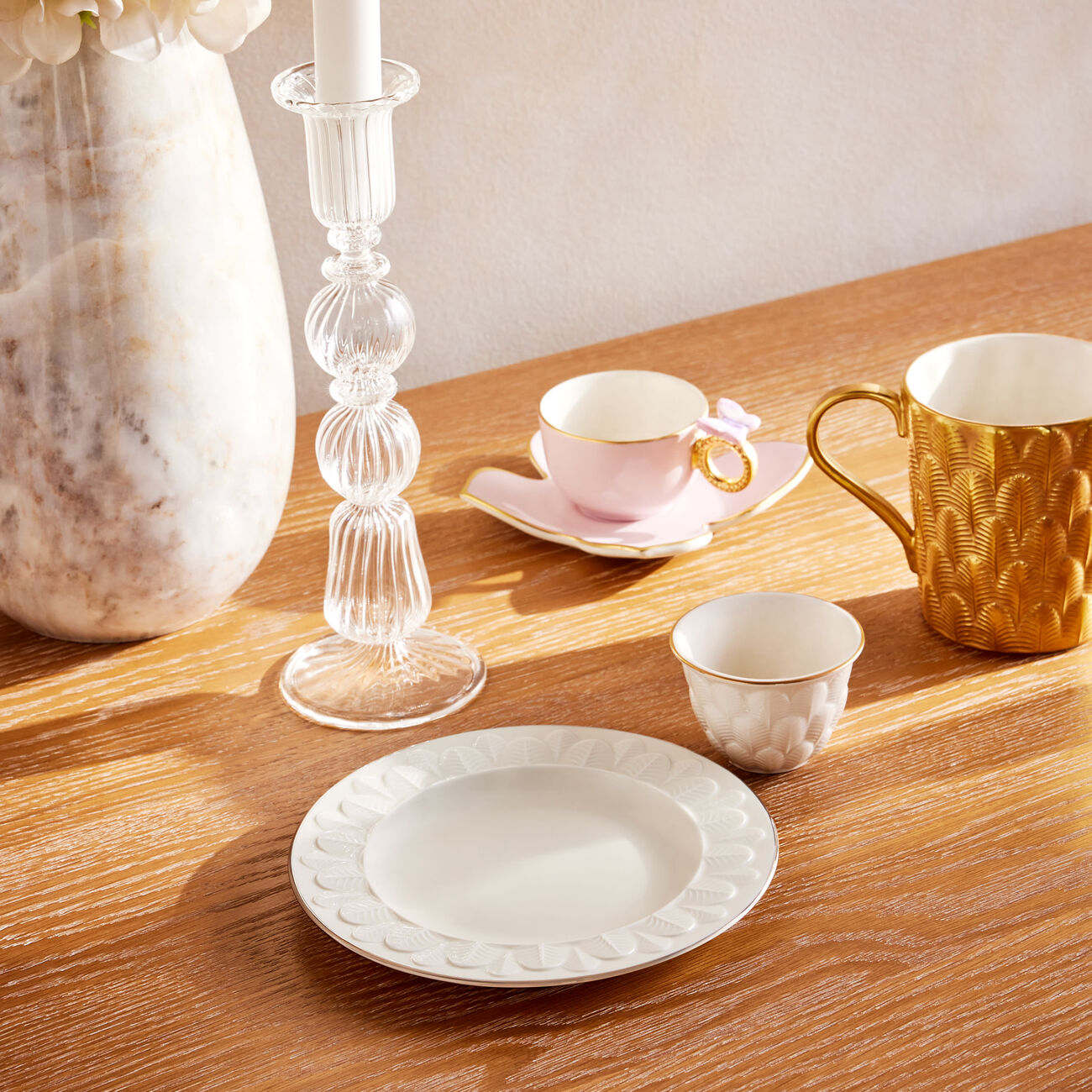Peacock Bread Plate White 17cm villari peacock bread plate white 17cm