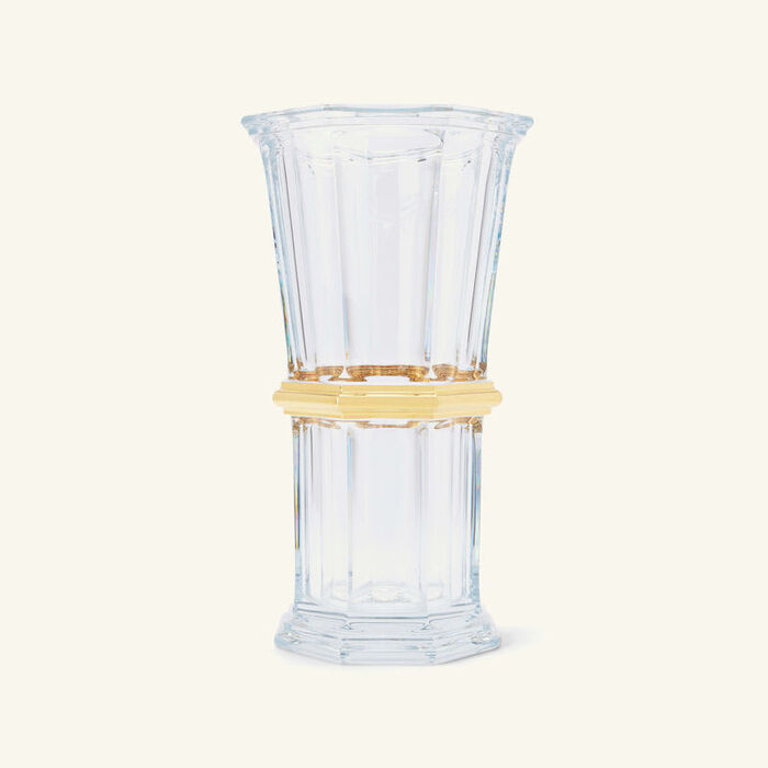 باكارا مزهرية هاركورت متوسطة باللون الذهبي