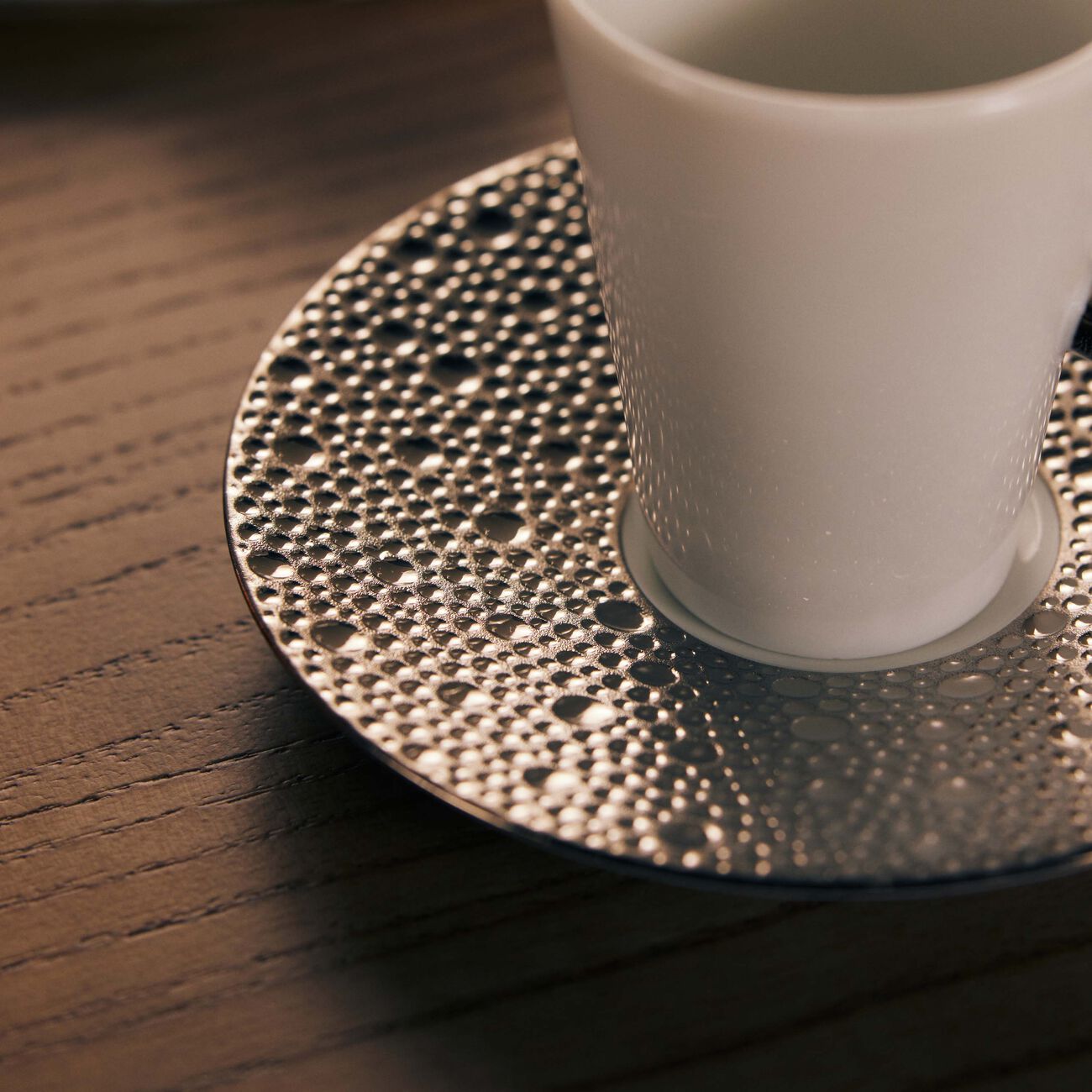 bernardaud ecume coffee cup   saucer white