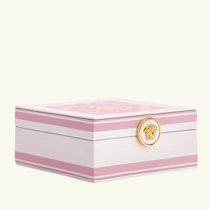 versace barocco jewelry box pink