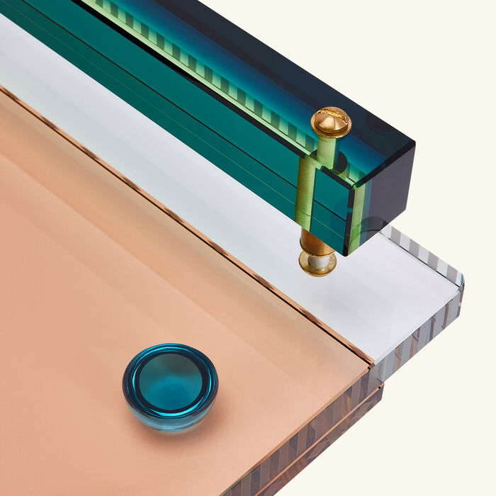 reflections copenhagen fontana tray rectangular large brown