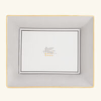 etro pegaso trinket tray rectangular small grey