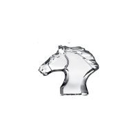 Horse's Head Figurine Mini Clear baccarat horse s head figurine mini clear