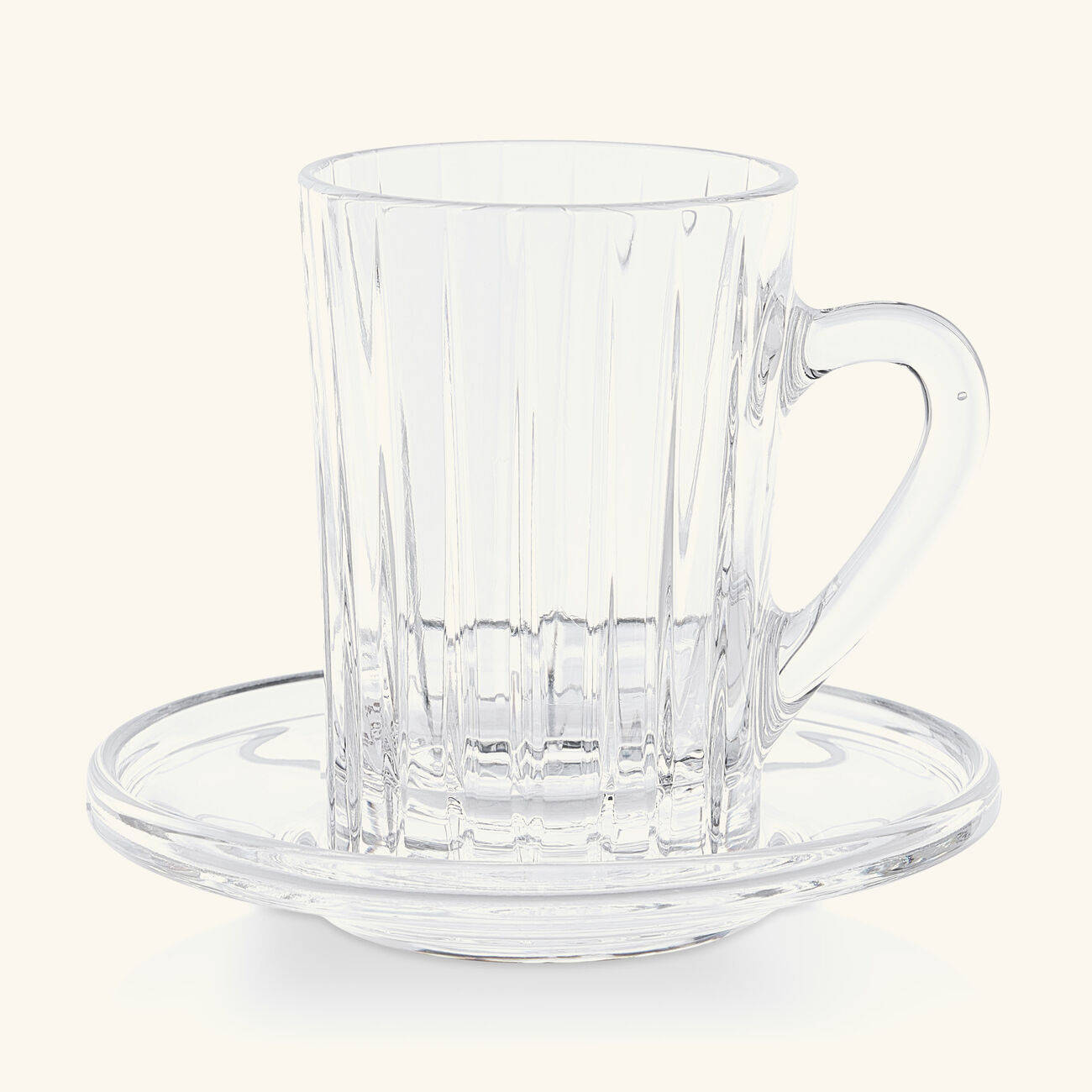 mario cioni c tazzina tea cup saucer clear