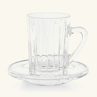 mario cioni c tazzina tea cup saucer clear
