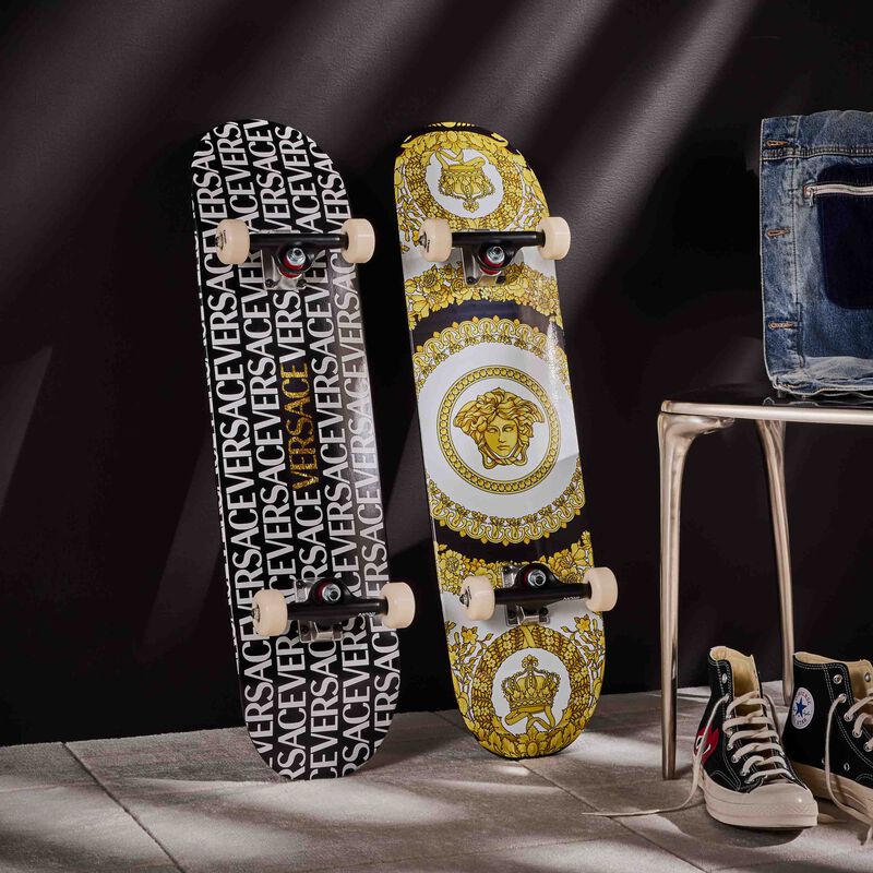 versace barocco skateboard