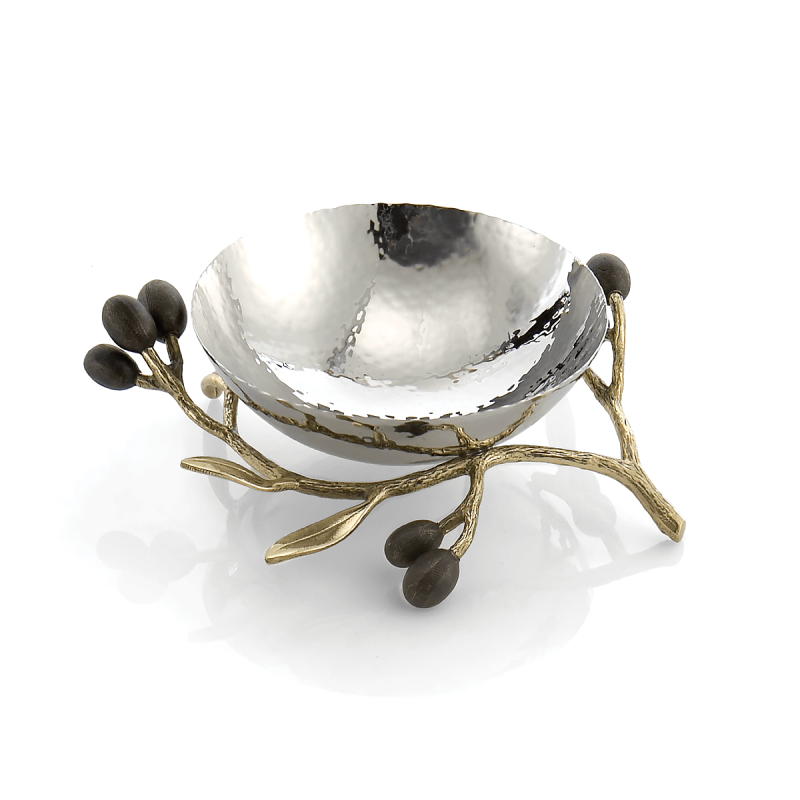 Shop Michael Aram Olive Branch Nuts Dish | 380114633557