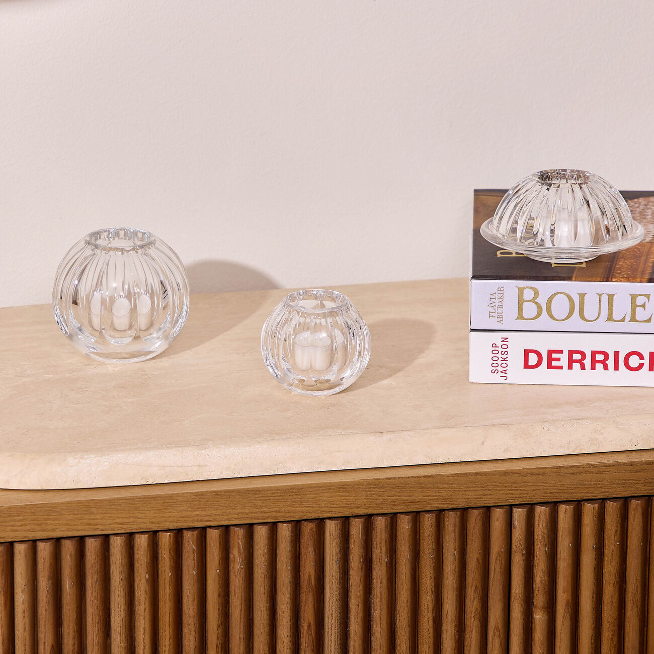Votive Candle Holder Clear Small mario cioni c votive candle holder clear small