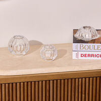 Votive Candle Holder Clear Small mario cioni c votive candle holder clear small