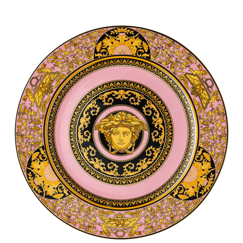Medusa Rose Service Plate, large