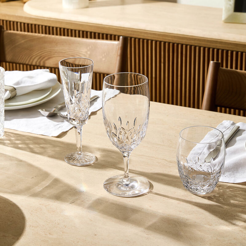waterford lismore essence drinking glass clear set of 2