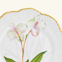 pinto paris histoires d orchidees dinner plate round green 26cm