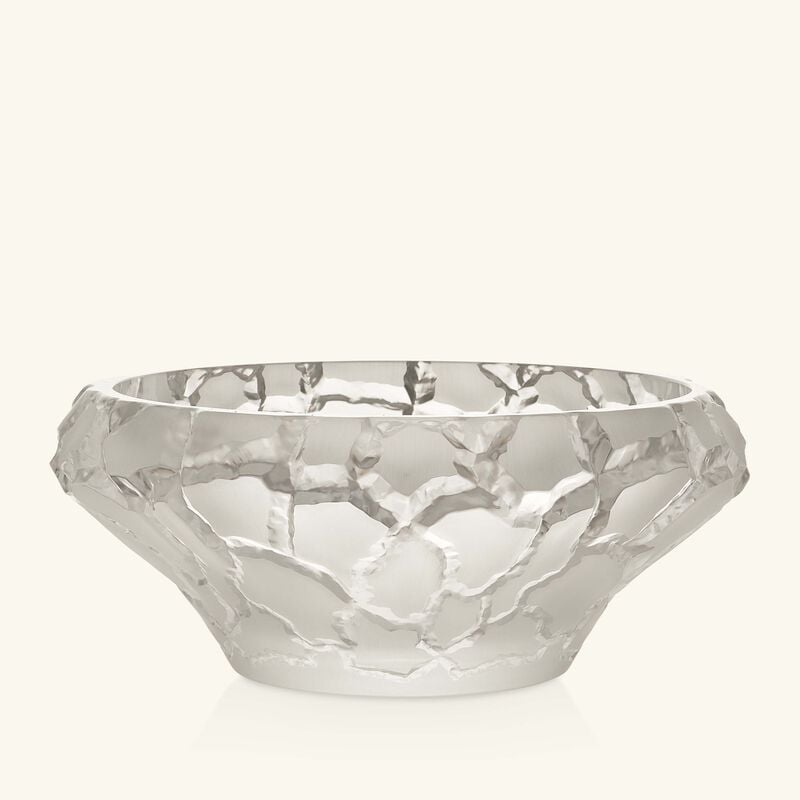 lalique terramineral caldera centerpiece clear