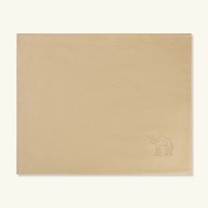 catherine denoual camel placemat beige