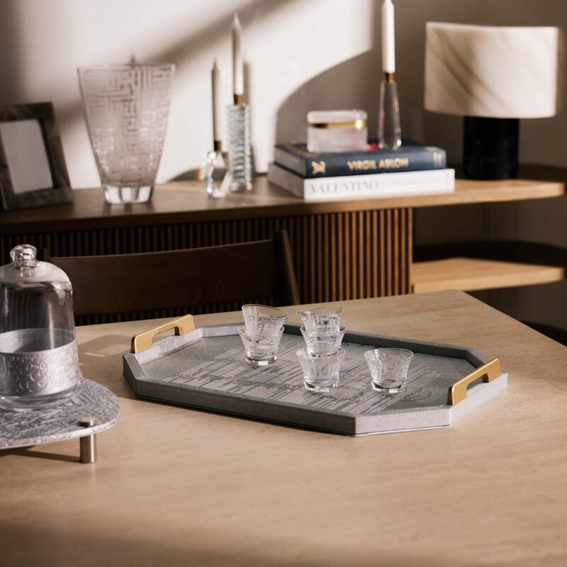 dimlaj dar coffee cups clear set of 6