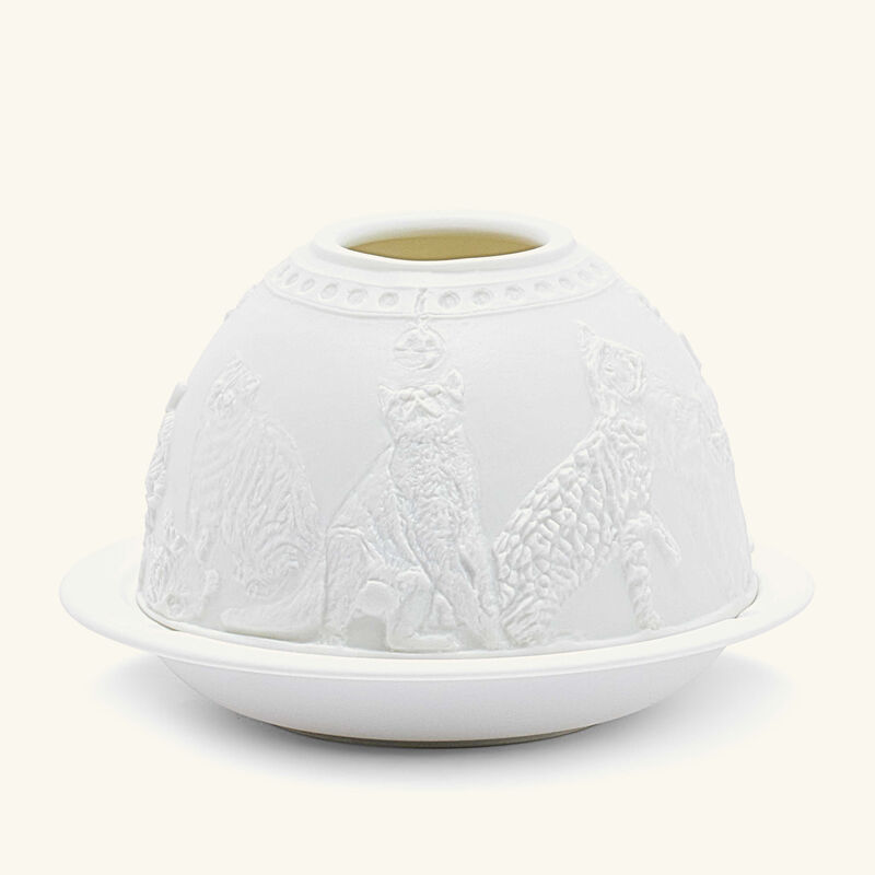 bernardaud cats lithophanie
