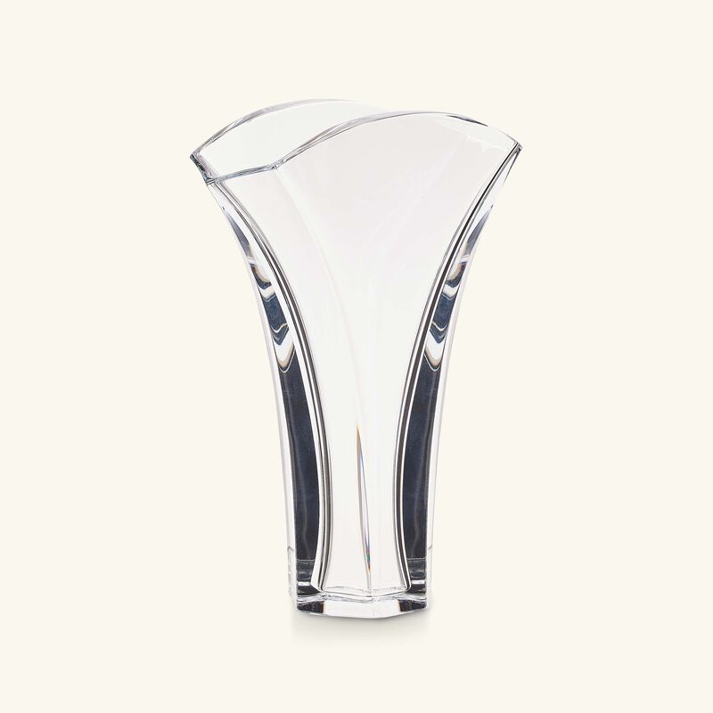 Ginkgo Vase Small Clear baccarat ginkgo vase small clear