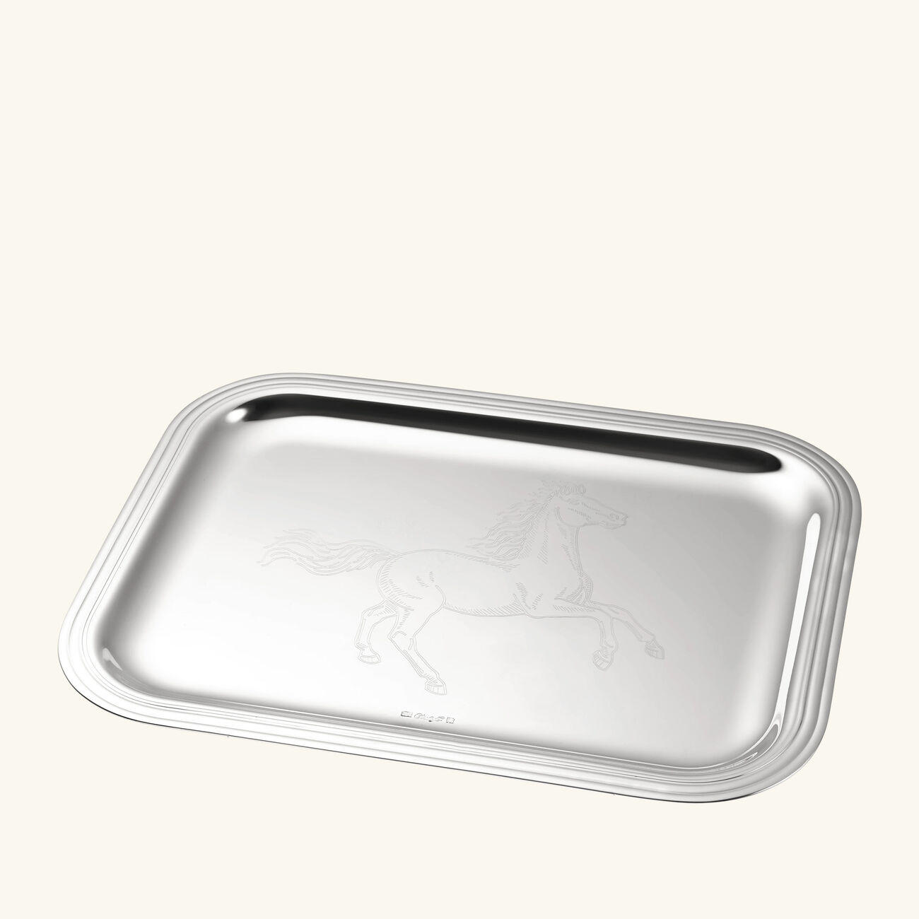 christofle albi lunar new year serving tray silver plated 26x20cm