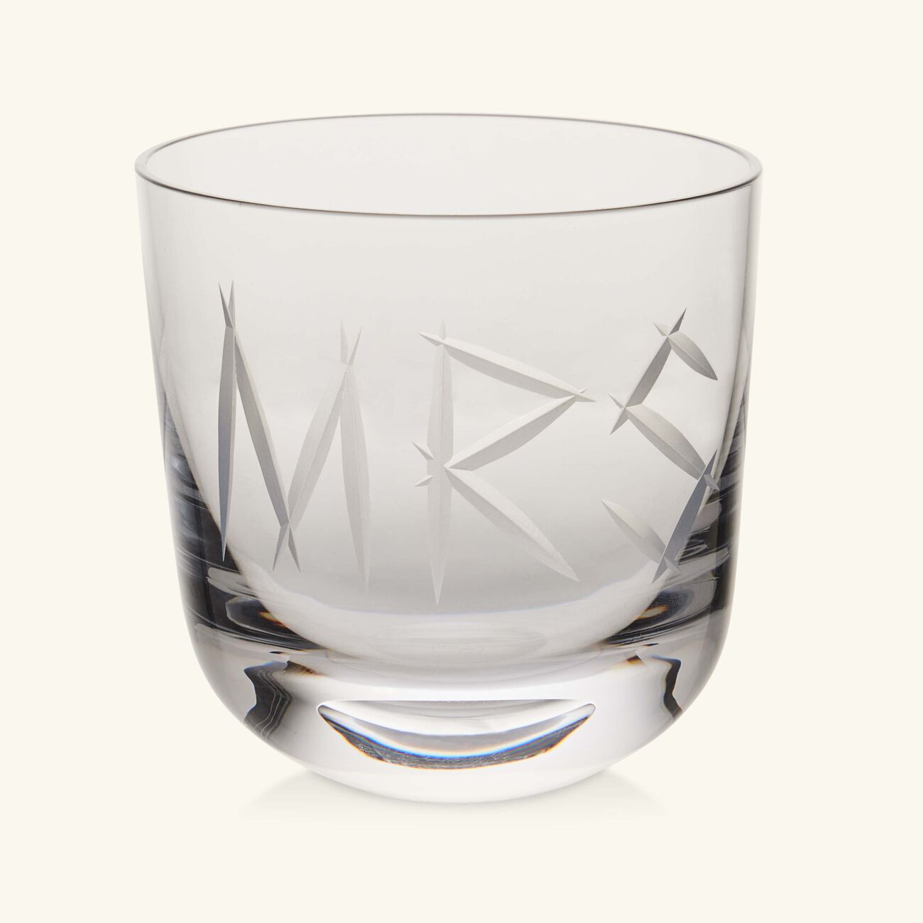 ruckl abc mrs drinking glass clear
