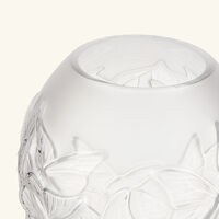 lalique papillons vase medium clear