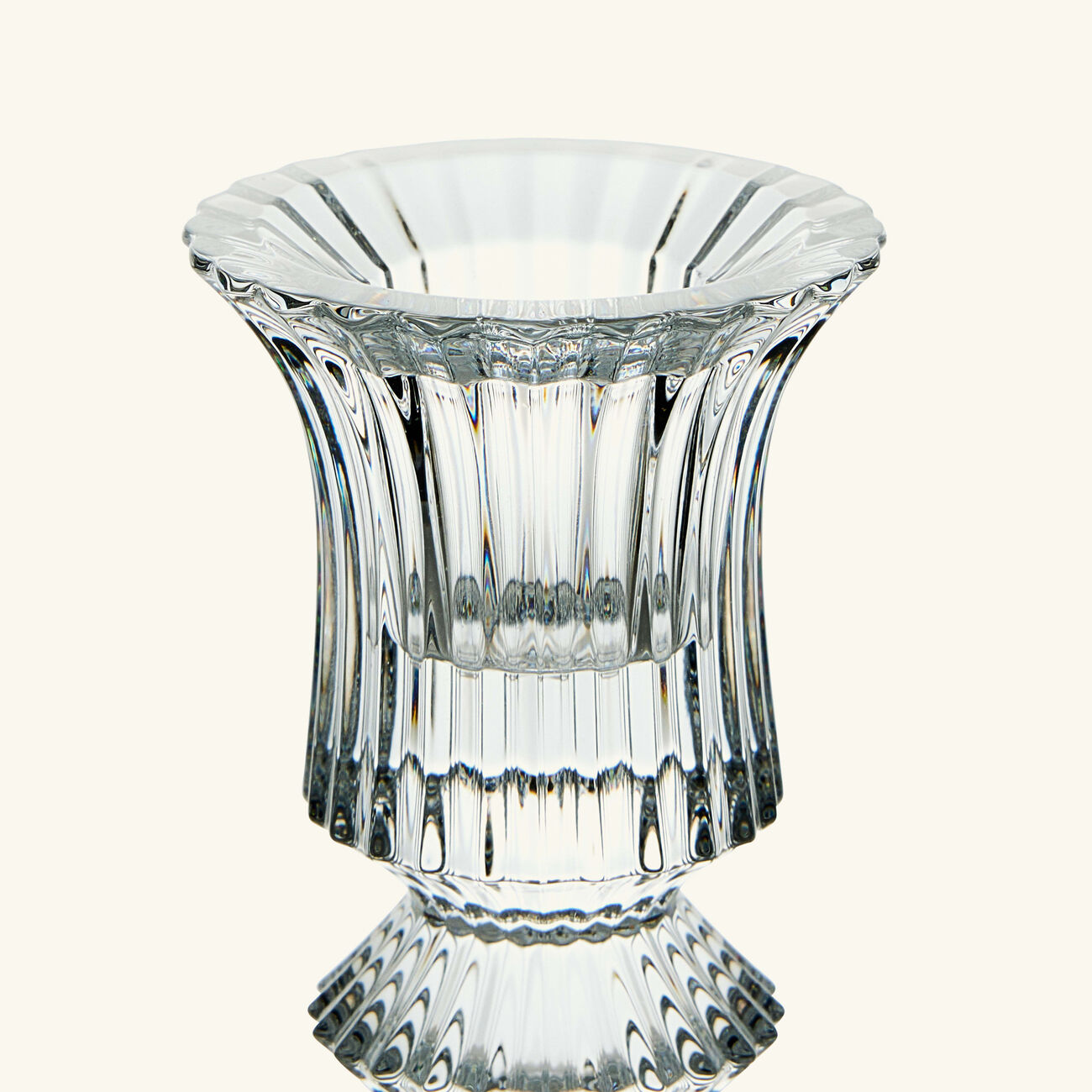 baccarat mille nuits candle holder clear set of 2