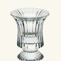 baccarat mille nuits candle holder clear set of 2