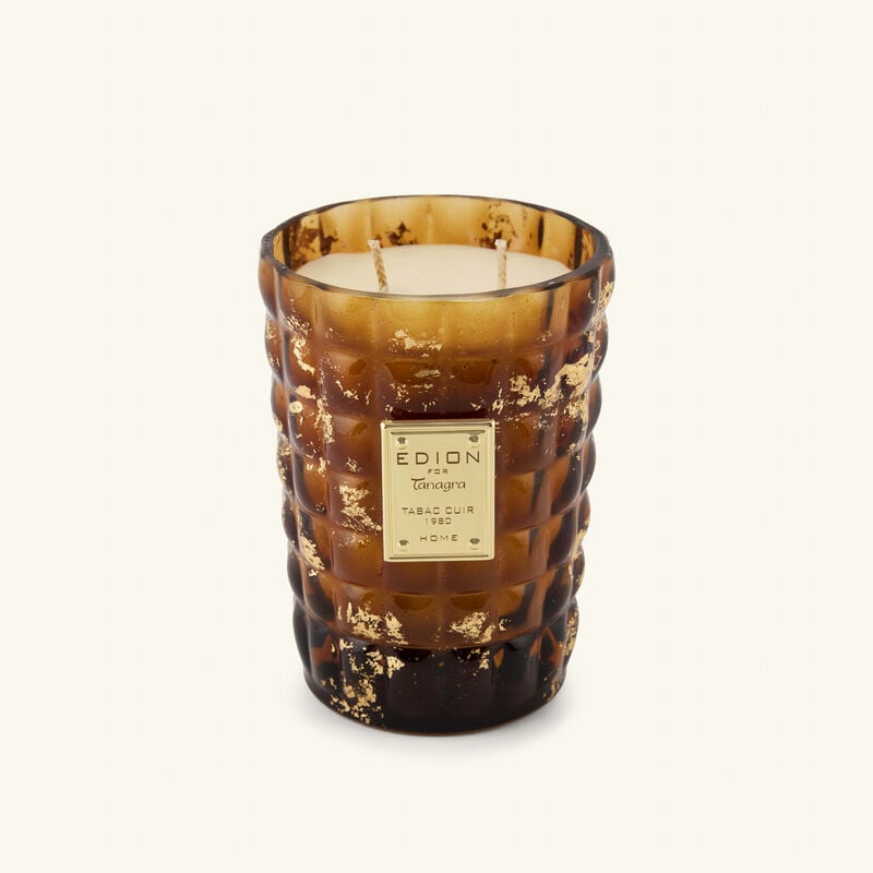 edion tobacco amber candle   diffuser set