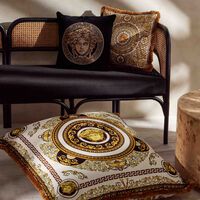 versace medusa gala reversible pillow