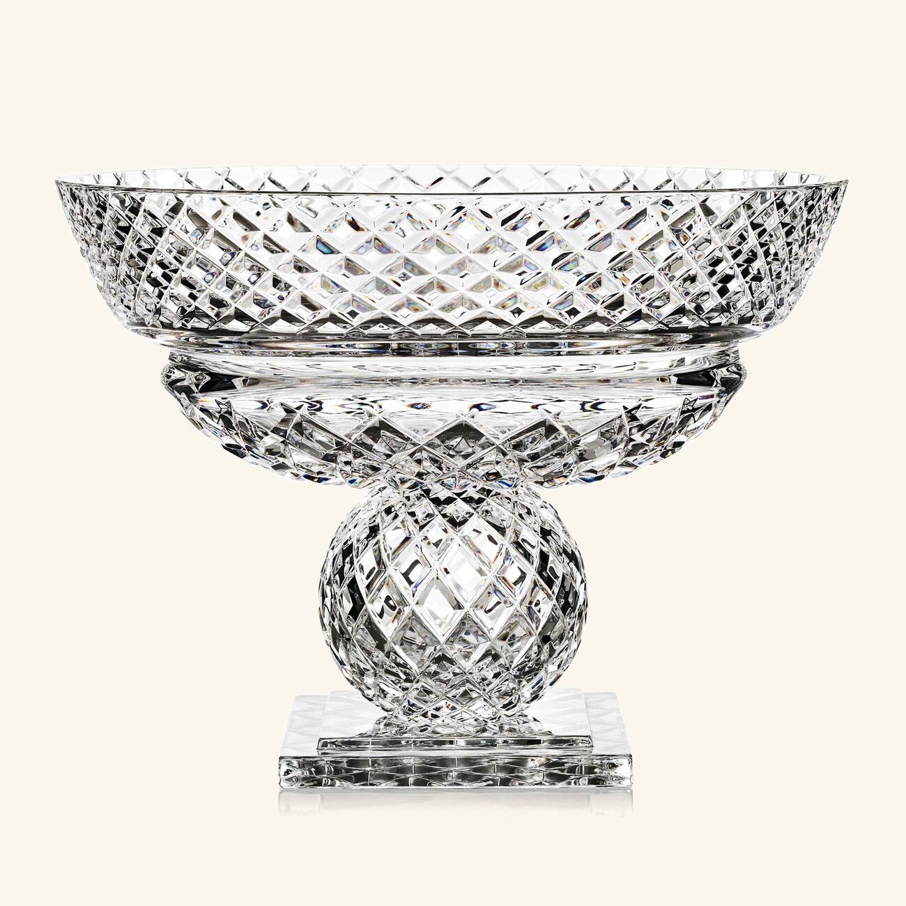mario cioni c katherine footed centerpiece clear