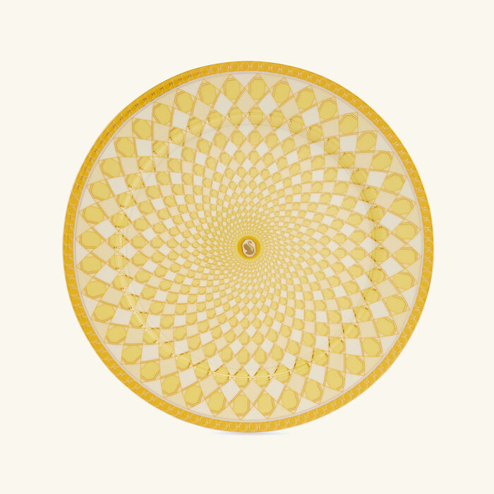 rosenthal signum jonquil charger plate round yellow 33cm