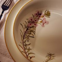 bernardaud jardin indien open vegetable bowl green 24cm