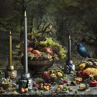 طقم ستونز لازولي مؤلف من شمعتين باوباب طقم ستونز لازولي مؤلف من شمعتين