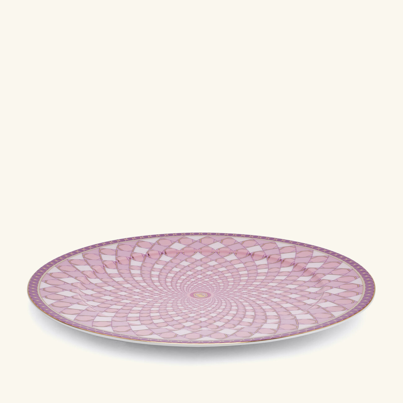 rosenthal signum rose charger plate round pink 33cm