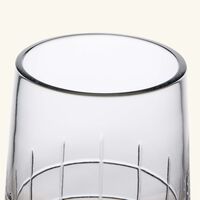 christofle graphik vase medium clear