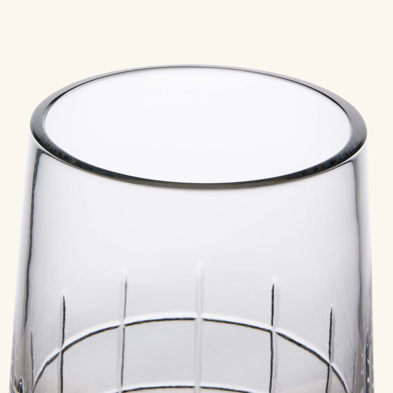 christofle graphik vase medium clear