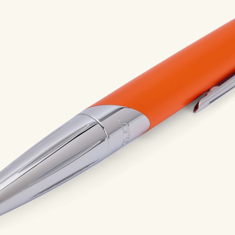 Defi Millennium Ballpoint Pen Orange st dupont defi millennium ballpoint pen orange
