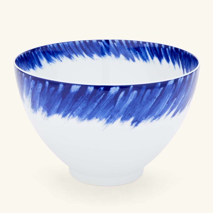 bernardaud in bloom deep salad bowl blue