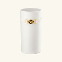 versace medusa 95 vase round small white