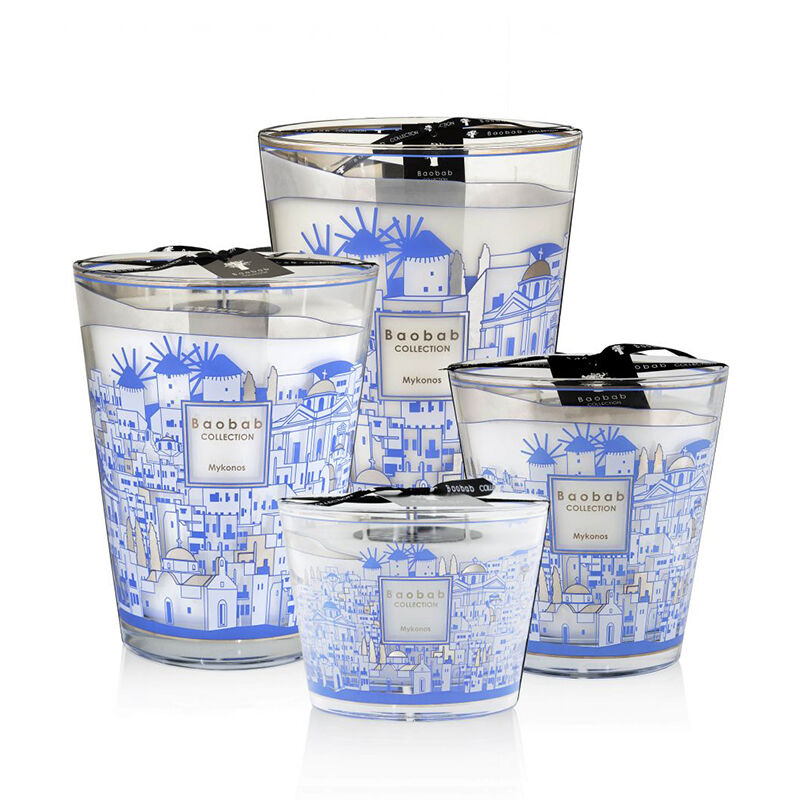 Max 16 Cities Mykonos Candle, large