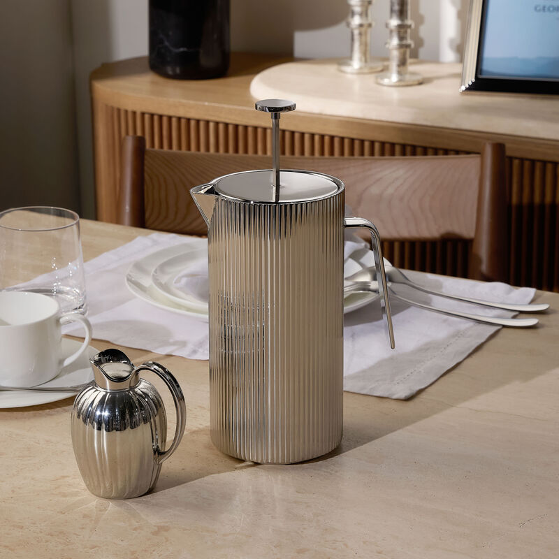 مكبس القهوة الفرنسي بيرنادوت الشفاف جورج جنسن مكبس القهوة الفرنسي بيرنادوت الشفاف