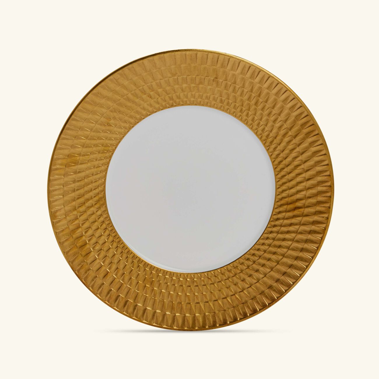 Twist Salad Plate Round Gold 21cm bernardaud twist salad plate round gold 21cm