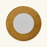 Twist Salad Plate Round Gold 21cm bernardaud twist salad plate round gold 21cm