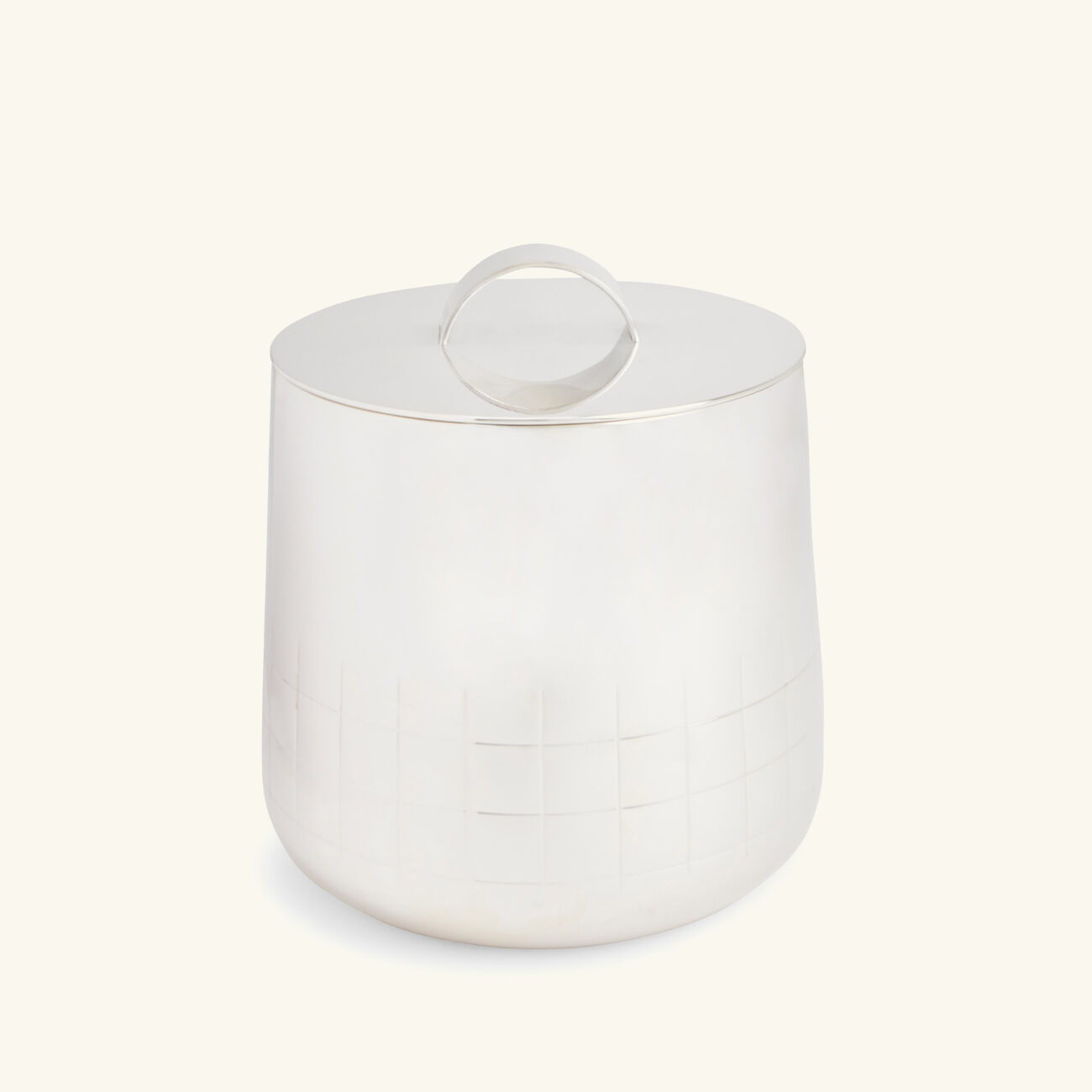 christofle graphik insulated bucket silver plated