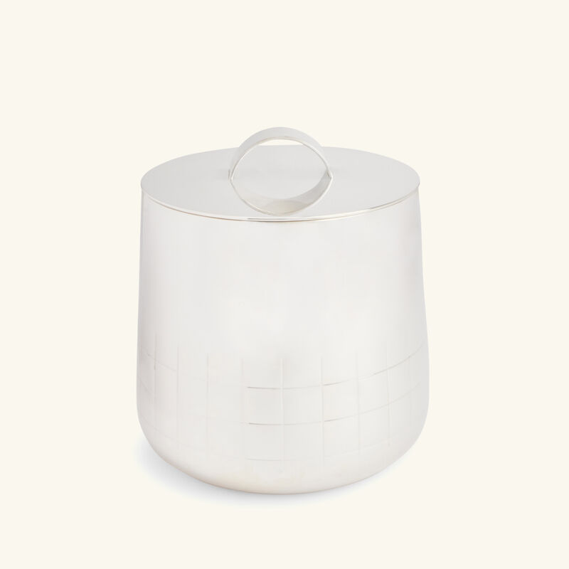 christofle graphik insulated bucket silver plated