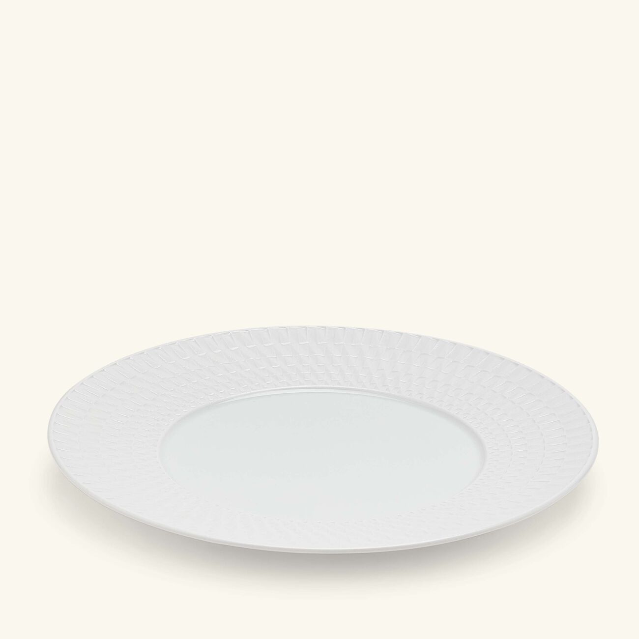 bernardaud twist salad plate round white 21cm