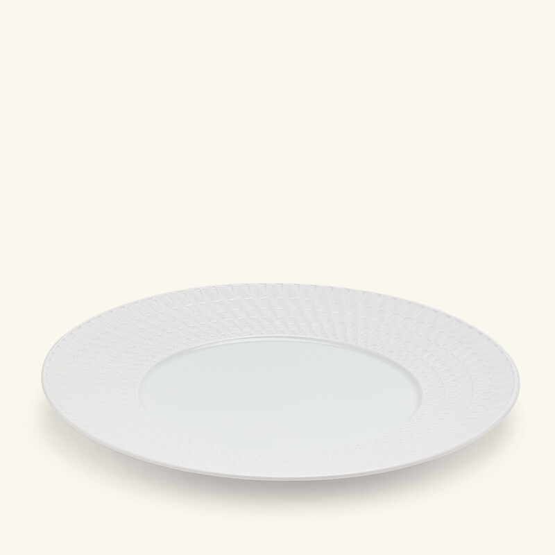 bernardaud twist salad plate round white 21cm
