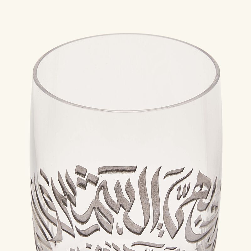 Qamar Short Tumbler Clear Set of 6 dimlaj qamar short tumbler clear set of 6