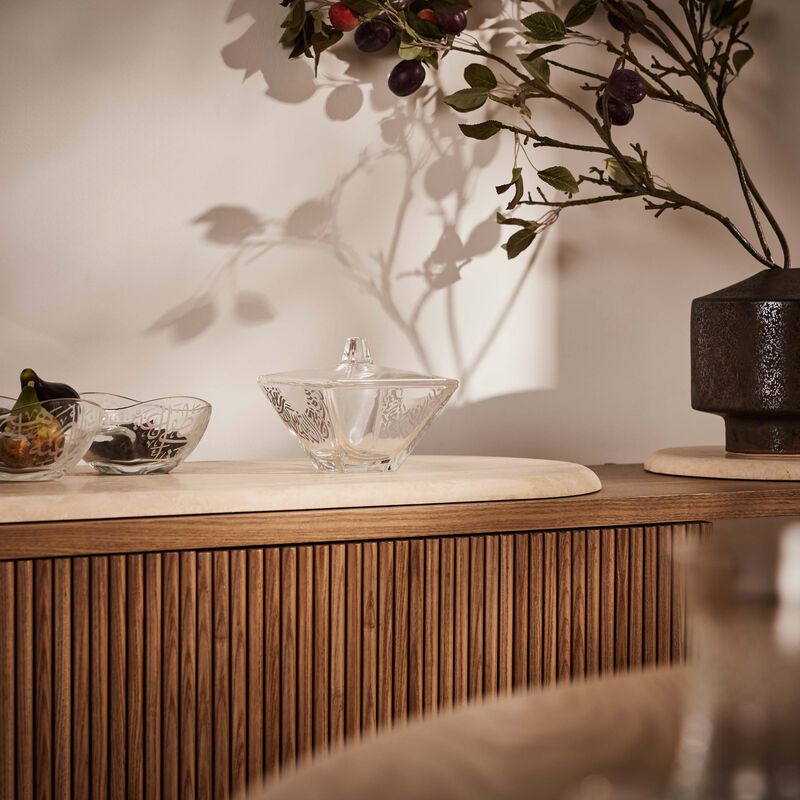 وعاء قمر للضيافة مع غطائه - 14 سم دملاج وعاء قمر للضيافة مع غطائه 14 سم