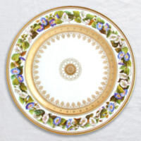 Botanique Dinner Plate Morning Glory, small