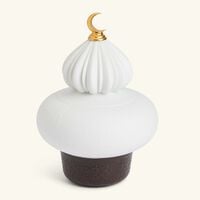 lladro majestic nights wireless lamp brown